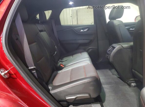 3GNKBKRS1LS596937 2020 CHEVROLET BLAZER Red Սալոնի հետևի տեսք