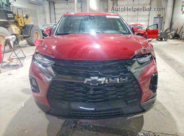 3GNKBKRS1LS596937 2020 CHEVROLET BLAZER Red Դիմացի տեսք