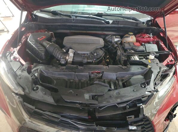 3GNKBKRS1LS596937 2020 CHEVROLET BLAZER Red Շարժիչի բաժամունքի տեսք