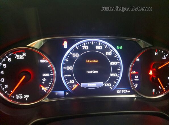 3GNKBKRS3LS595367 2020 CHEVROLET BLAZER Black Vista del cuadro de instrumentos