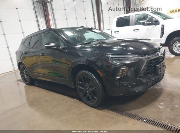 3GNKBKRS3RS191445 2024 CHEVROLET BLAZER Black Սալոնի հետևի տեսք