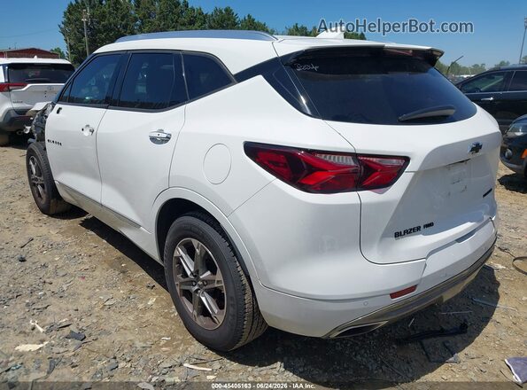 3GNKBKRS4KS650441 2019 CHEVROLET BLAZER White Tył lewy