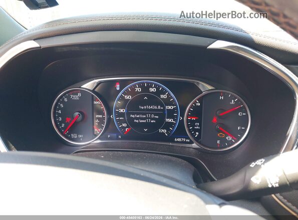 3GNKBKRS4KS650441 2019 CHEVROLET BLAZER White Widok tylnych siedzeń