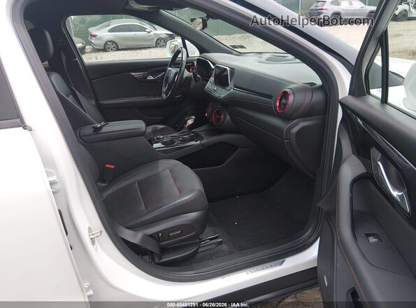3GNKBKRS4LS551135 2020 CHEVROLET BLAZER White Вид салону спереду