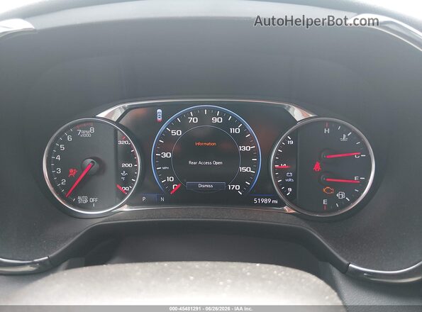 3GNKBKRS4LS551135 2020 CHEVROLET BLAZER White Вид задніх сидінь