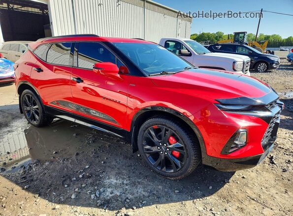3GNKBKRS4LS576665 2020 CHEVROLET BLAZER Red Delantero derecho