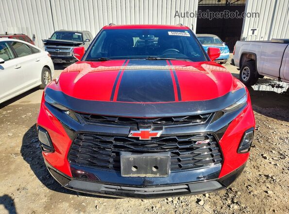 3GNKBKRS4LS576665 2020 CHEVROLET BLAZER Red Vista frontal