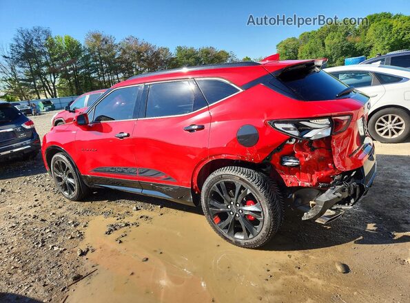 3GNKBKRS4LS576665 2020 CHEVROLET BLAZER Red Trasero izquierdo
