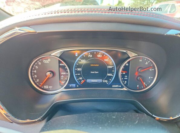 3GNKBKRS4LS576665 2020 CHEVROLET BLAZER Red Vista del cuadro de instrumentos