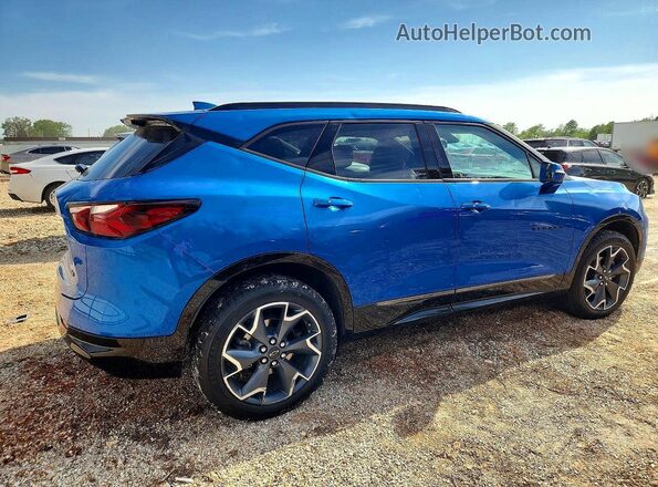 3GNKBKRS4LS603993 2020 CHEVROLET BLAZER Blue Հետևի աջ