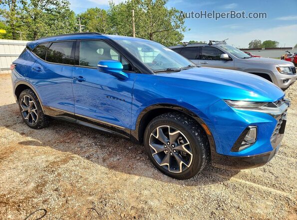 3GNKBKRS4LS603993 2020 CHEVROLET BLAZER Blue Առջևի աջ