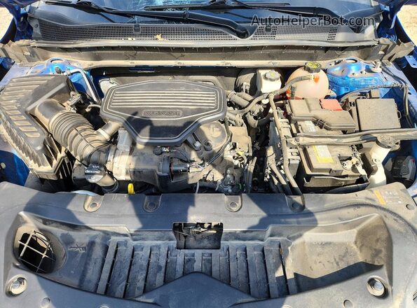 3GNKBKRS4LS603993 2020 CHEVROLET BLAZER Blue Սալոնի հետևի տեսք