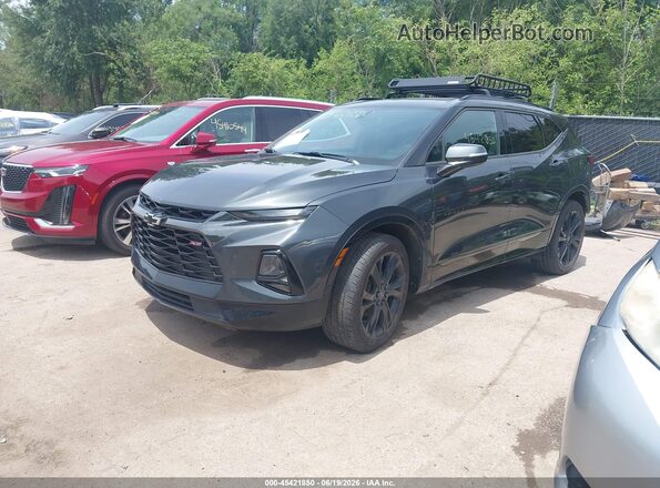 3GNKBKRS5LS567716 2020 CHEVROLET BLAZER Gray Przód lewy