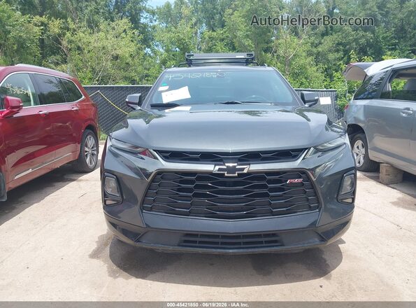 3GNKBKRS5LS567716 2020 CHEVROLET BLAZER Gray Widok wnętrza z tyłu