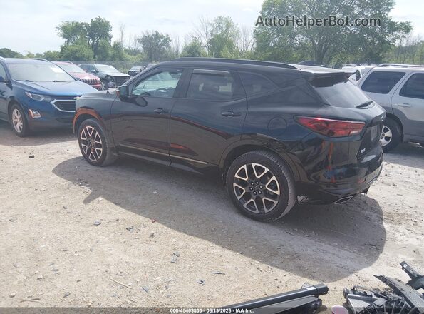 3GNKBKRS5PS189810 2023 CHEVROLET BLAZER Black უკანა მარცხენა