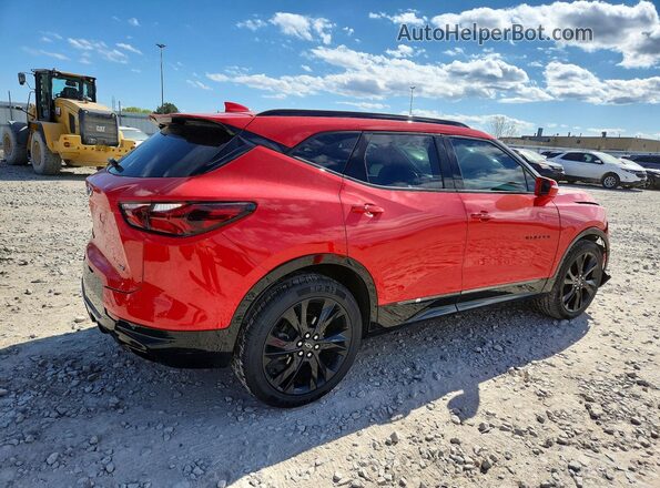 3GNKBKRS6LS624926 2020 CHEVROLET BLAZER Red Tył prawy
