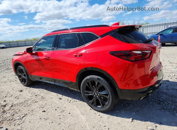 3GNKBKRS6LS624926 2020 CHEVROLET BLAZER Red Tył lewy