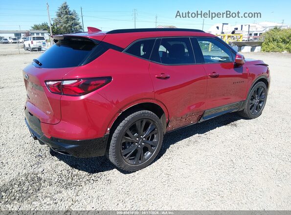 3GNKBKRS6LS655254 2020 CHEVROLET BLAZER Red Trasero derecho