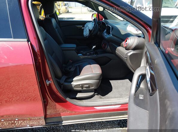 3GNKBKRS6LS655254 2020 CHEVROLET BLAZER Red Vista interior delantera