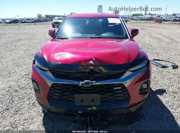 3GNKBKRS6LS655254 2020 CHEVROLET BLAZER Red Vista interior trasera