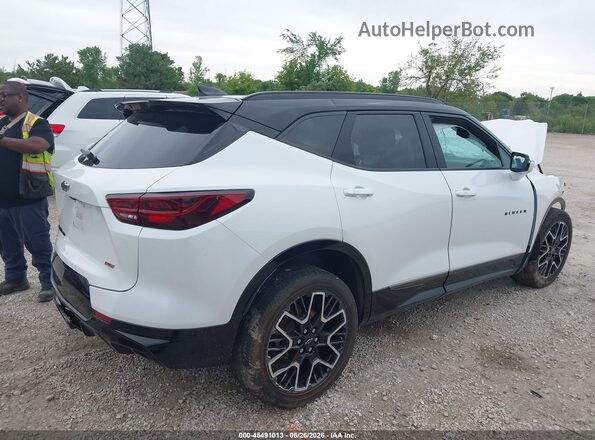 3GNKBKRS6PS188360 2023 CHEVROLET BLAZER Белый Задняя правая четверть