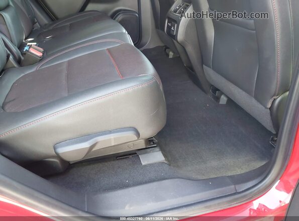 3GNKBKRS7MS522245 2021 CHEVROLET BLAZER Red VIN კოდის სტიკერის ხედი