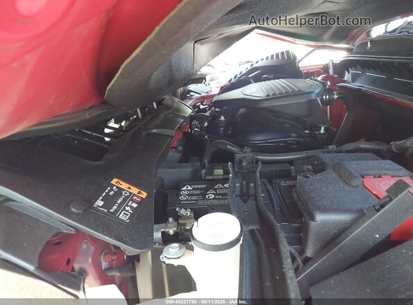 3GNKBKRS7MS522245 2021 CHEVROLET BLAZER Red უკანა ხედი