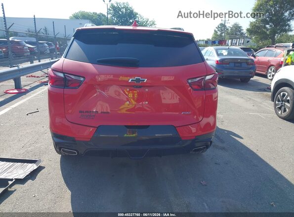 3GNKBKRS7MS522245 2021 CHEVROLET BLAZER Red 