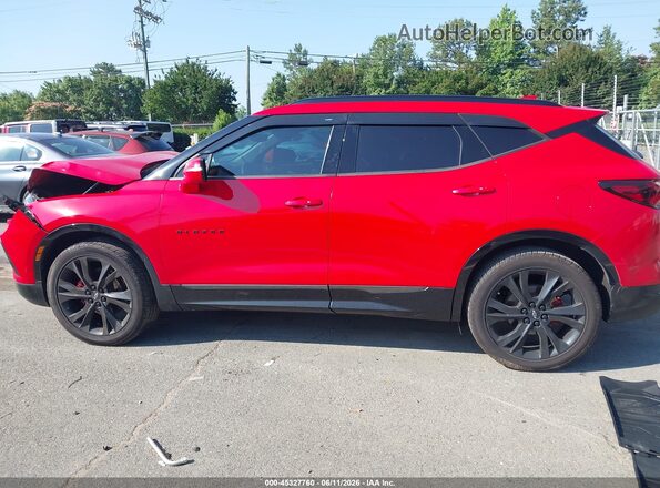 3GNKBKRS7MS522245 2021 CHEVROLET BLAZER Red სალონის 360-გრადუსიანი ხედი
