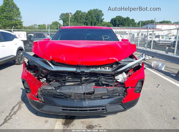 3GNKBKRS7MS522245 2021 CHEVROLET BLAZER Red ხელსაწყოთა პანელის ხედი