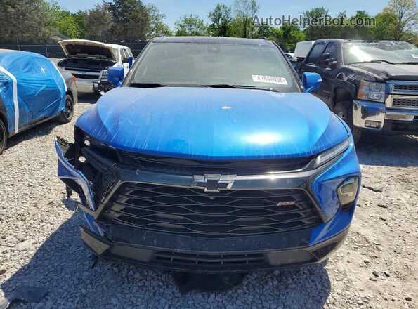 3GNKBKRS7RS174521 2024 CHEVROLET BLAZER Blue წინა ხედი