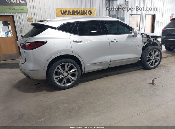 3GNKBKRS8KS608340 2019 CHEVROLET BLAZER Silver უკანა მარჯვენა