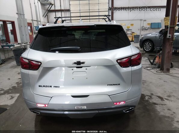 3GNKBKRS8KS682082 2019 CHEVROLET BLAZER Серебряный 