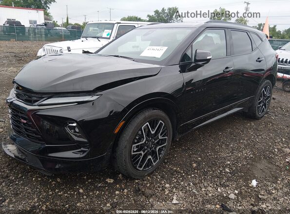 3GNKBKRS8PS177666 2023 CHEVROLET BLAZER Black Front left