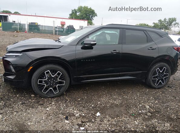 3GNKBKRS8PS177666 2023 CHEVROLET BLAZER Black 360 interior view