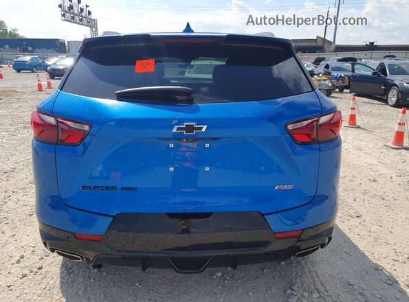 3GNKBKRS9LS607540 2020 CHEVROLET BLAZER Blue 