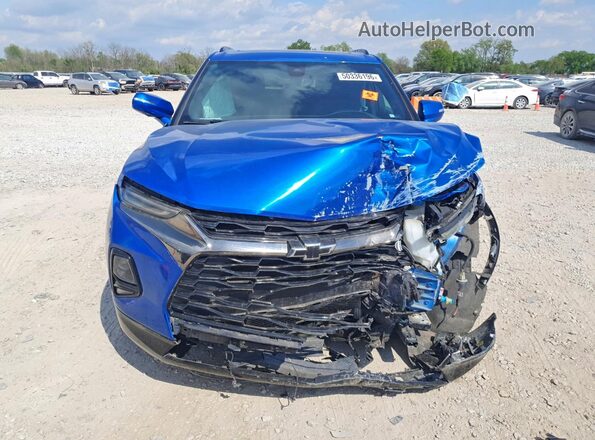 3GNKBKRS9LS607540 2020 CHEVROLET BLAZER Blue 