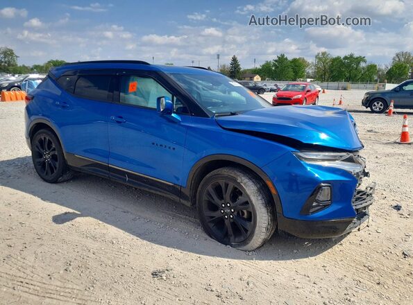 3GNKBKRS9LS607540 2020 CHEVROLET BLAZER Blue 