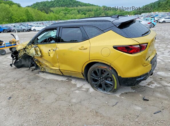 3GNKBKRS9NS142969 2022 CHEVROLET BLAZER Gold Tył lewy