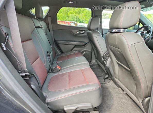 3GNKBKRSXLS530922 2020 CHEVROLET BLAZER Gray Widok wnętrza z tyłu