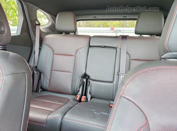 3GNKBKRSXLS530922 2020 CHEVROLET BLAZER Gray Widok tylnych siedzeń