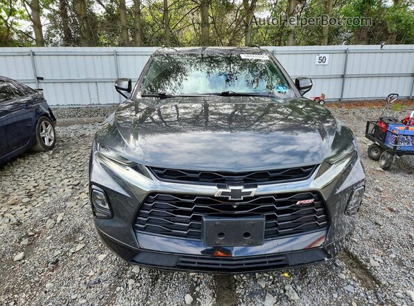 3GNKBKRSXLS530922 2020 CHEVROLET BLAZER Gray Widok z przodu