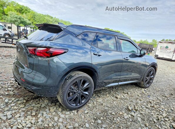 3GNKBKRSXLS530922 2020 CHEVROLET BLAZER Gray Tył prawy