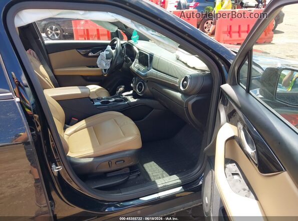 3GNKBLRS1LS542866 2020 CHEVROLET BLAZER Black Widok wnętrza z przodu