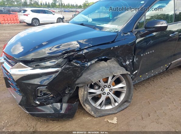 3GNKBLRS1LS542866 2020 CHEVROLET BLAZER Black Widok z przodu