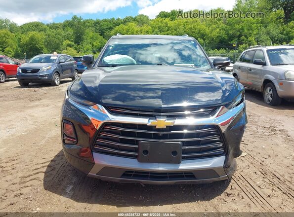 3GNKBLRS1LS542866 2020 CHEVROLET BLAZER Black Widok zestawu wskaźników