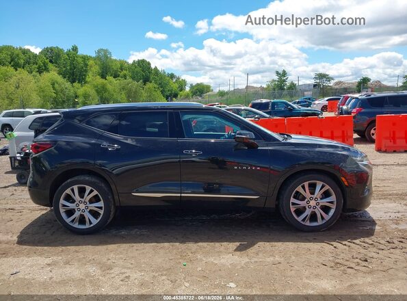 3GNKBLRS1LS542866 2020 CHEVROLET BLAZER Black Widok wnętrza z tyłu