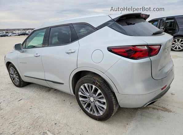 3GNKBLRS5LS626690 2020 CHEVROLET BLAZER Silver Trasero izquierdo