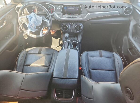 3GNKBLRS5LS626690 2020 CHEVROLET BLAZER Silver Vista del salpicadero