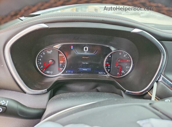 3GNKBLRS5LS626690 2020 CHEVROLET BLAZER Silver Vista del cuadro de instrumentos
